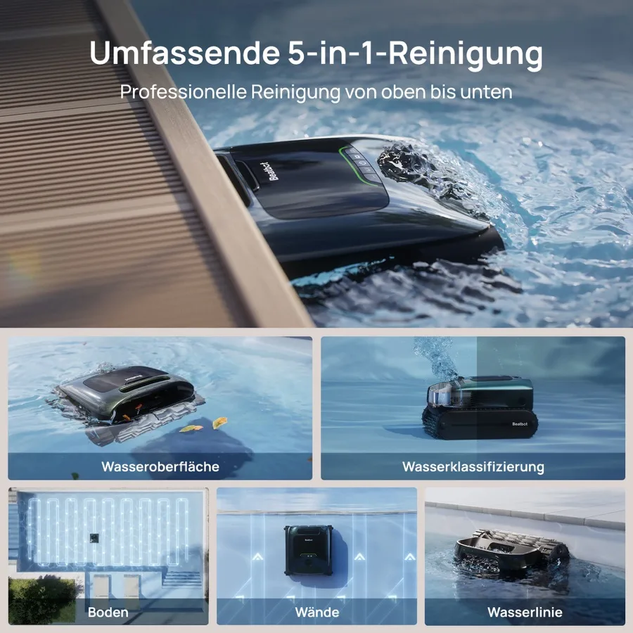 Beatbot AquaSense 2 Pro Poolroboter mit KI